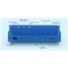 Creative repro Muvo Go Přenosný a vodotěsný Bluetooth reproduktor - modrý 51MF8405AA001