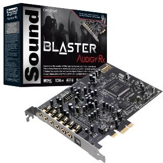 Creative Sound Blaster AUDIGY RX, zvuková karta 7.1, 24bit, EAX, PCIe 70SB155000001