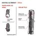 CREE LED kovové svietidlo Ultibright 60, P3160, 170lm, 1xAA 8592920089705