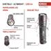 CREE LED nabíjacie kovové svietidlo Ultibright 90, 1200lm 8592920089798