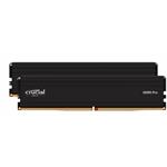 Crucial 96GB (2x48GB) Kit DDR5 5600 CL46 Black UDIMM CP2K48G56C46U5