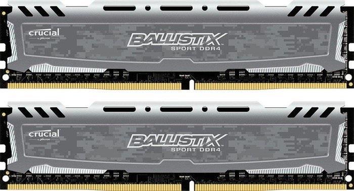 Crucial Ballistix Sport LT 2x16GB DDR4 2400MHz CL16 UDIMM BLS2C16G4D240FSB