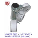 CSAT HIK100E TRIO + 2x Z75DV75 špeciálny úchyt pre montáž troch kamier HIK100E TRIO + 2x Z75DV75