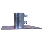 CSAT KP2 - kotviaci plech pre stožiar 40-67mm (250x250mm)