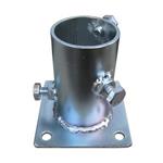 CSAT KP3 - kotviaci plech pre stožiar 27-50mm (100x100mm)