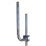 CSAT KS1-60 +2x2Z1 konzola na stenu, trubku, stožiar - 25cm od steny/ dĺžka 60cm KS1-60+2x 2Z1