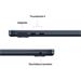 CTO Apple MacBook Air 13'' (2026) / M5 / 13,6" / 10C CPU / 10C GPU / 32GB RAM / 1TB SSD / CZ / Temně inkoust NOTAPP90167
