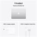 CTO MacBook Air 13" Apple M4 10C CPU 10C GPU 24GB 1TB Silver SK Z1GS_1TB