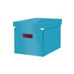 Čtvercová krabice Leitz Click&Store COSY, velikost L (A4), klidná modrá 53470061