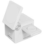 Cubenest E311 3v1 Bezdrátová magnetická nabíječka kompatibilní s technologií Magsafe, pro Apple Watch, iPhone , A E311WT