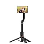 Cubenest Selfie tyč a Tripod s podporou MagSafe - čierna SLS01