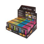 CYBERCLEAN Gaming NEW Cup 160g DISPLAY (12PCS = 3Pcs Blue + 3pcs Orange + 3pcs Green + 3pcs Pink) 46301DISPLAY