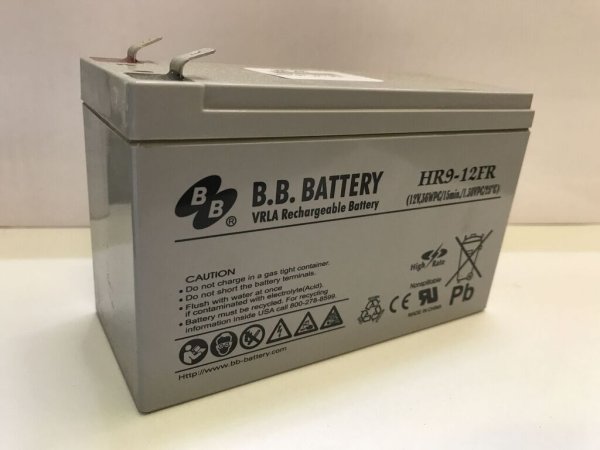 CyberPower náhradní baterie, 12V / 9 Ah BB HR9-12FR