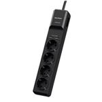 CyberPower Surge Buster™ 4 zásuvky, 2xUSB, 1.8m, German, New P0420SUD0-DE