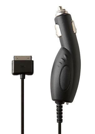 Cygnett, GroovePower Auto, 1A auto-nabíjačka pre iPhone a iPod, fix kábel, čierna CY0344PAAUT