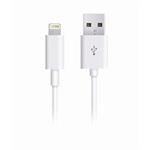 Cygnett nabíjací a synchronizačný kábel Lightning/USB, 2m, MFi schválený, biely CY1101PCCSL