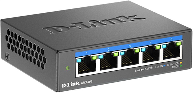 D-LINK 5-Port Gigabit Switch (DMS-105/E) 0790069469305