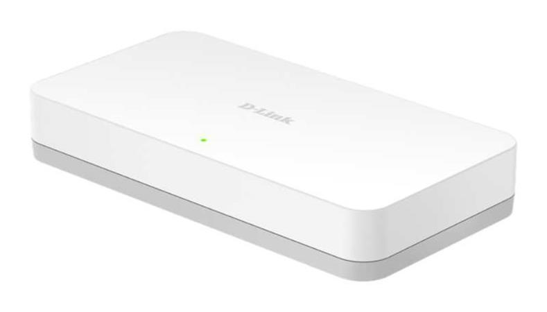D-Link "8-Port GIGABIT EASY DESKTOP SWITCH - 8-Port Gigabit Switch - Auto MDI.MDIZ crossover for all ports - GO-SW-8G/E
