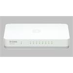 D-Link "8-Port GIGABIT EASY DESKTOP SWITCH - 8-Port Gigabit Switch - Auto MDI.MDIZ crossover for all ports - GO-SW-8G/E