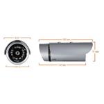 D-Link DCS-7110/E "Securicam Day & Night HD Megapixel Outdoor Network Kamera, PoE, H.264, 3GP, IR LED, IR Cut