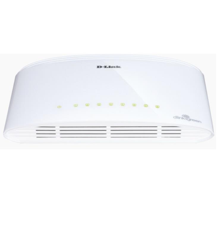 D-Link DGS 1008D - Přepínač - neřízený - 8 x 10/100/1000 - desktop DGS-1008D/E