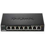 D-Link DGS 108 - Přepínač - neřízený - 8 x 10/100/1000 - desktop DGS-108/E