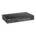 D-Link DGS-1100-10MPV2 10portový gigabitový inteligentný riadený prepínač PoE+, 8x gigabit PoE, 2x SFP, rozpočet PoE 13