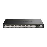 D-Link DGS-1530-52P/E, 48-Port Gigabit Stackable Smart Managed PoE Switch