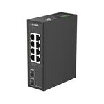 D-Link DIS-100G-10 10-Port Gigabit Industrial Unmanaged Switch with 2 x SFP Ports