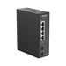 D-Link DIS-210G-06P 6-Port Gigabit Industrial PoE+ Smart Managed Switch with 2 x SFP Ports