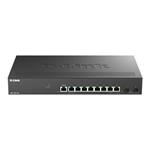 D-Link DMS-1250-10S, 10-Port Multi-Gigabit Smart Managed Swit DMS-1250-10S/E