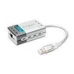 D-Link DUB-E100 Redukcia z USB 2.0/RJ 45 - 10/100Mbps