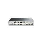 D-Link SmartPro DGS-1510-20 - Přepínač - L3 - řízený - 16 x 10/100/1000 + 2 x gigabitů SFP + 2 x 10