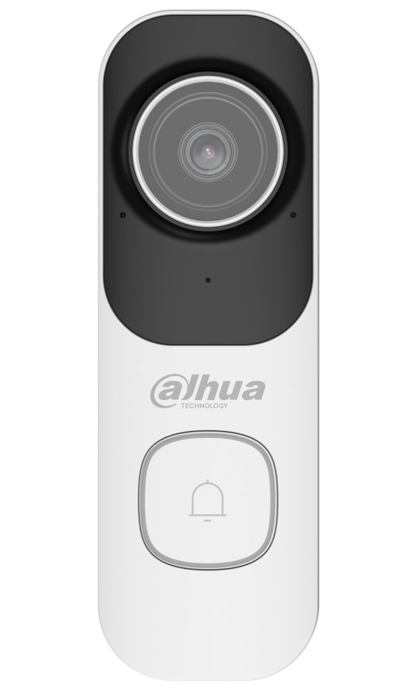 DAHUA chytrý domácí zvonek s kamerou DB41AW/ Wi-Fi/ 4Mpix/ H.265/ krytí IP65/ IR až 10m/ bílý/ CZ app