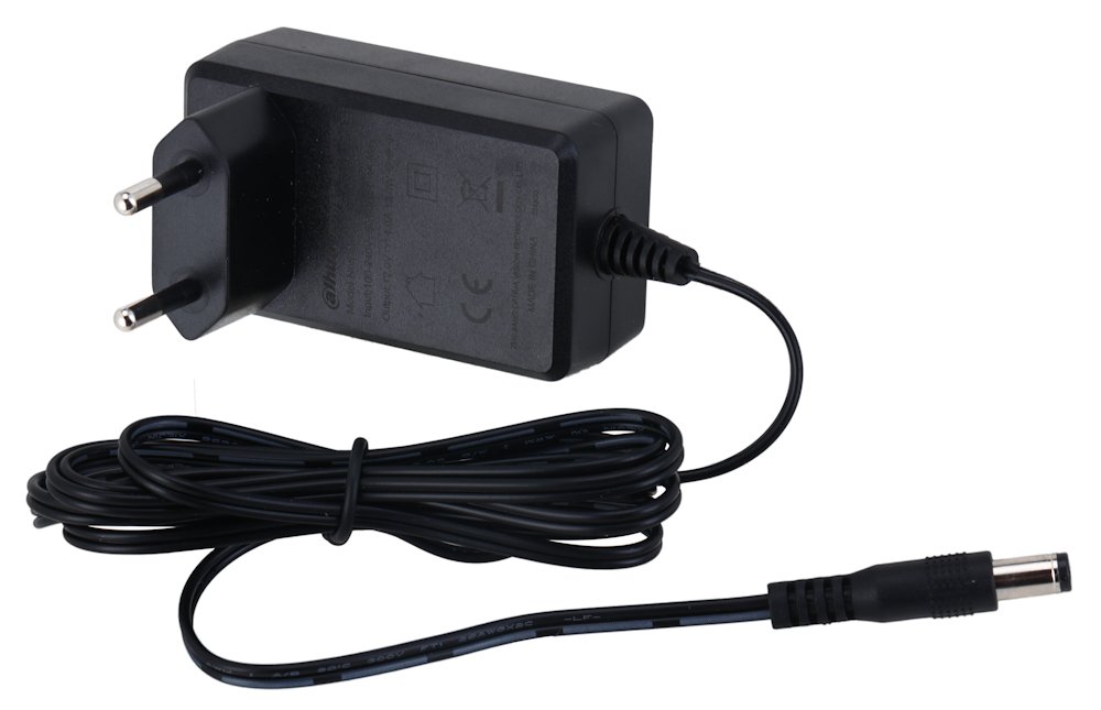 DAHUA zdroj PFM320-010EN, 100-240 VAC, výstup 12V/1A DC, jack 5.5/2.1mm/ černý