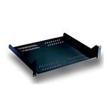 DATACOM 19" Police s perforací 2U 400mm 7539