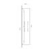 Datacom 19" rozvaděč pod omítku 4U+2U/150mm plech 7091