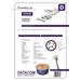 DATACOM F/FTP drát CAT6A Eca LSOH 500m cívka modrý 1215
