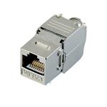 DATACOM Keystone RJ45 STP CAT6A samořezný SILVER 4045