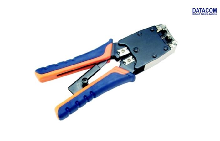 DATACOM Konektorovací kleště L-PROFI 8P+6P OR/BL račna (RJ45,12,11 4512