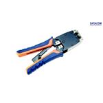 DATACOM Konektorovací kleště L-PROFI 8P+6P OR/BL račna (RJ45,12,11 4512