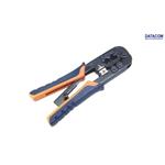 DATACOM Konektorovací kleště PROFI 8P+6P OR/BL račna (RJ45,12,11) 4511