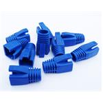 DATACOM Návlek pro plug RJ45 (CAT6A,CAT7) modrý (10ks)
