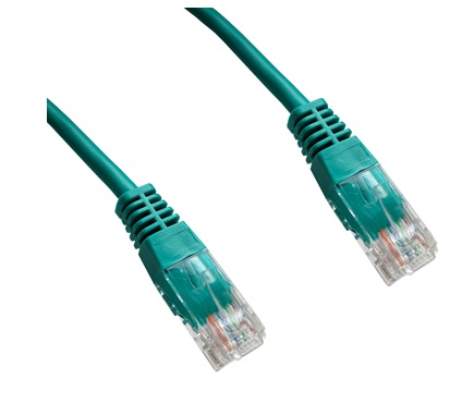 DATACOM Patch cord UTP CAT5E 10m zelený 1564