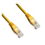 DATACOM Patch cord UTP CAT5E 10m žlutý 1565