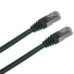 DATACOM Patch kabel FTP CAT5E 0,5m černý