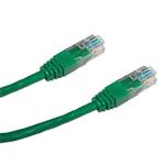 DATACOM Patch kabel UTP CAT5E 1m zelený