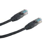 DATACOM Patch kabel UTP CAT6 0,5m černý