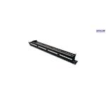 DATACOM Patch panel 19" UTP 24 port CAT6 DUAL 1U BK (4x6p) VL 3092