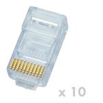 DATACOM Plug UTP CAT5E 10p10c- RJ50 lanko (10ks) 4181